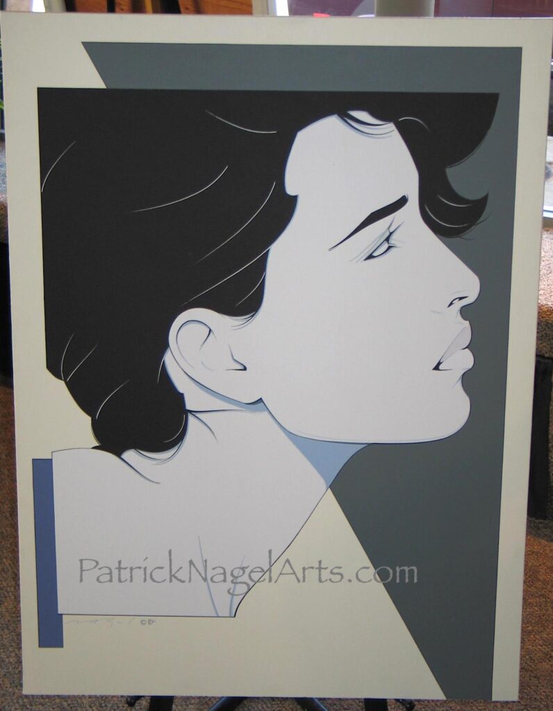 Snake Tattoo Playboy Advisor Final June 1977 by Patrick Nagel. For Sale!,  in SwimmersGirl Art's . FOR SALE A selection Pinup /Comic Original  Paintings, Illustrations and Drawings (.$10000 +) Higher end art.